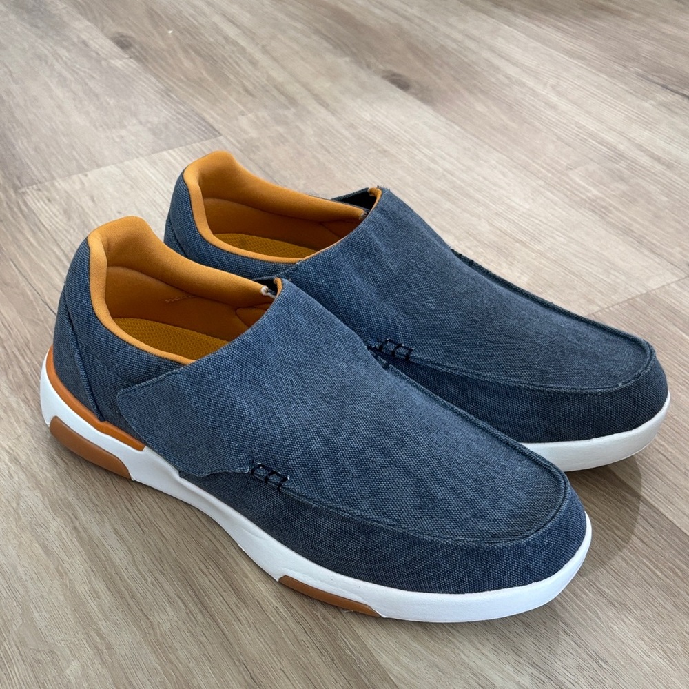 NEW Men’s OrthoComfoot Arch Support Slip On Loafers